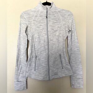 Lululemon Women’s Define Jacket in Wee Are From Space Ice Grey Alpine Size 4 EUC